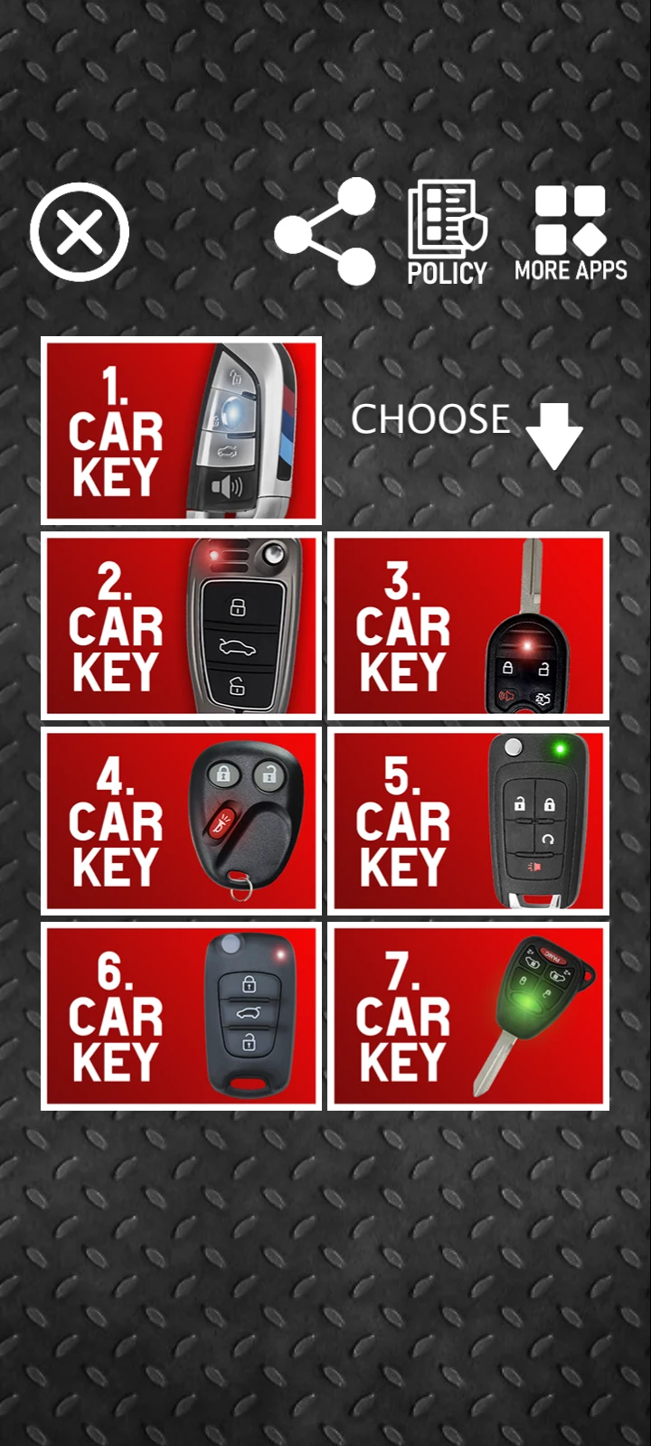 Car Key Simulator screenshot